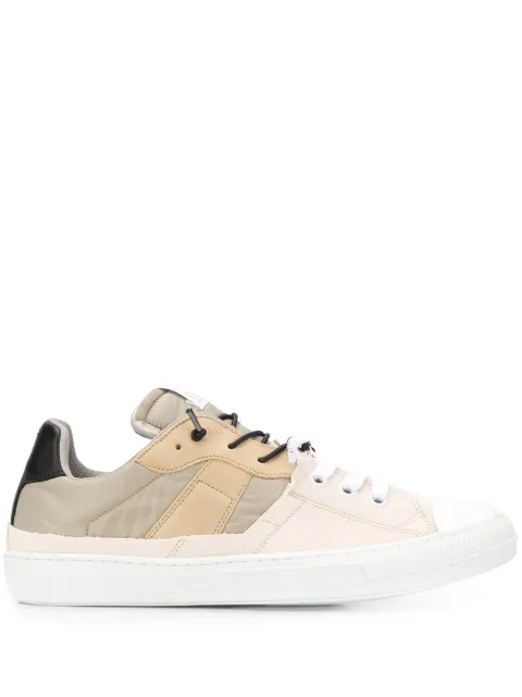 Maison Margiela panelled leather sneakers