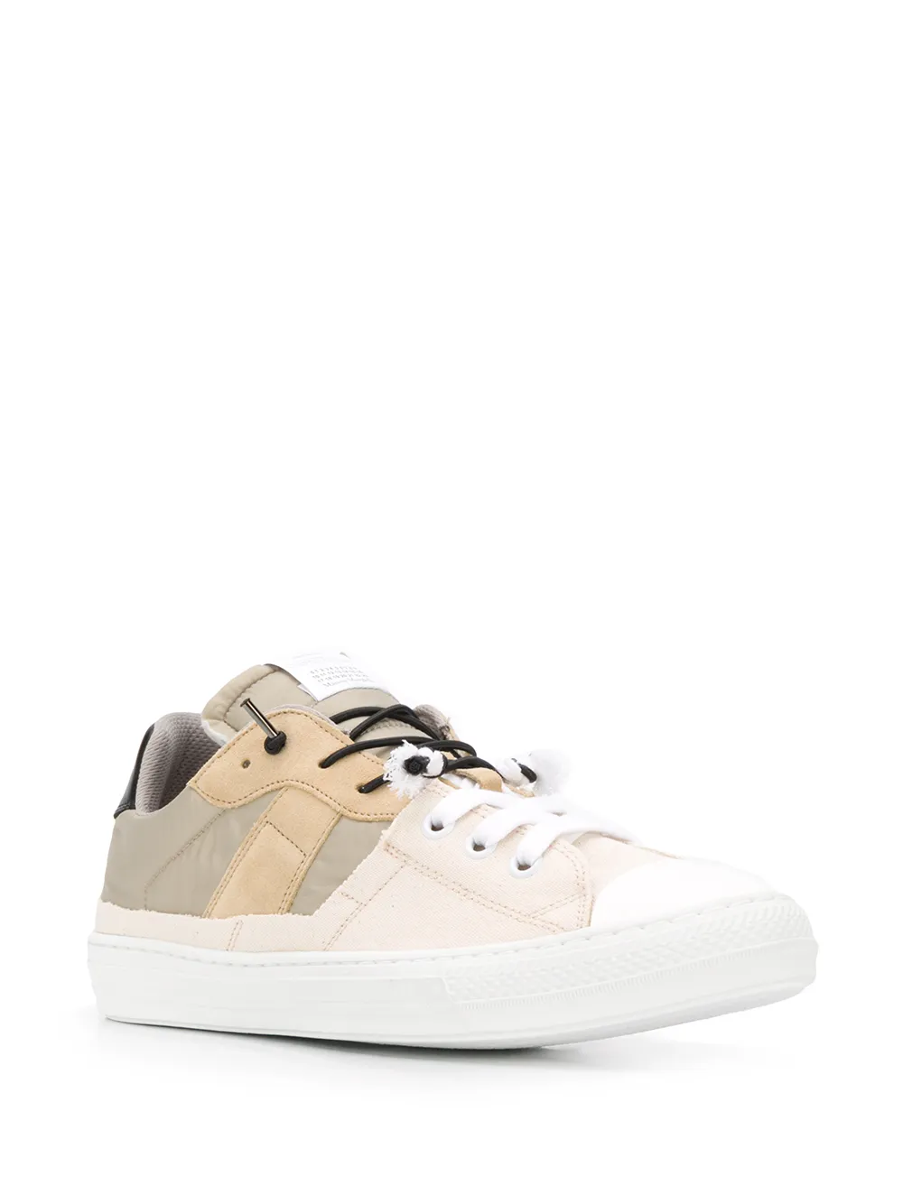Maison Margiela panelled leather sneakers | Low-Tops | Image 2