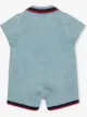 الصورة 2 من Gucci Kids رومبر بأكمام قصيرة وبنقشة GG