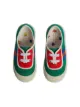Gucci Kids حذاء رياضي برباط بلمسة شبكة وبنقشة GG