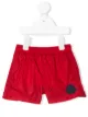 الصورة 1 من Moncler Kids شورت سباحة بخصر مرن وشعار الماركة مخيوط