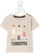 الصورة 1 من Fendi Kids تيشيرت بطبعة Freestyle