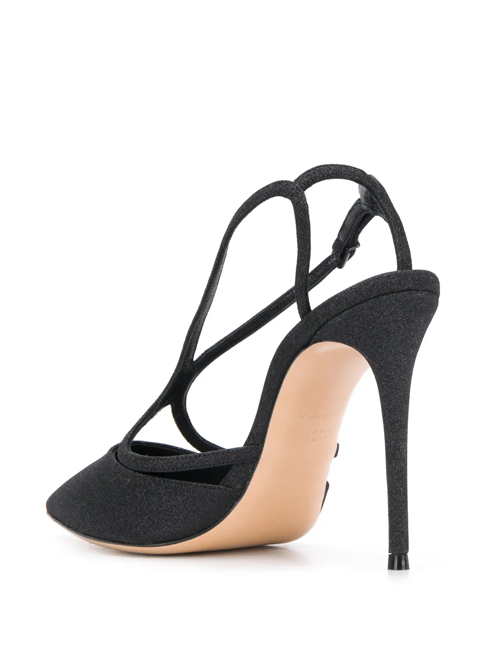 фото Casadei туфли-лодочки city light 110 с блестками