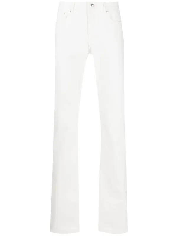 apc white jeans