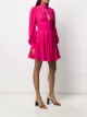 Brognano pleated mini dress