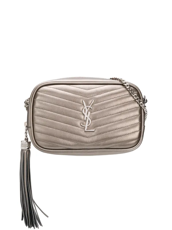 saint laurent metallic bag