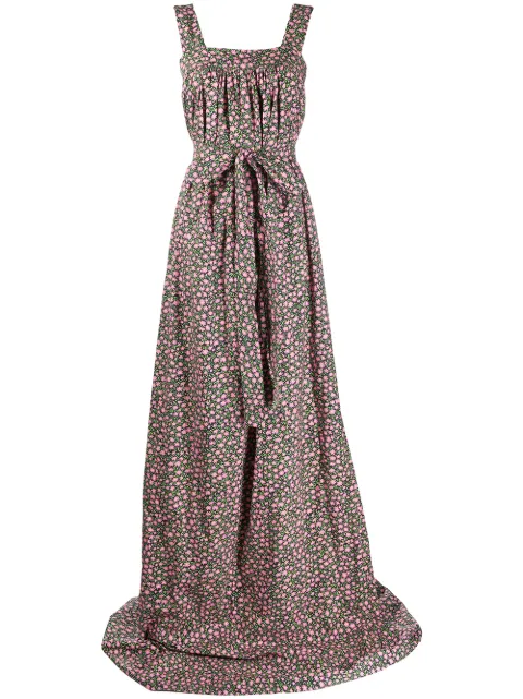 La DoubleJ Mimosa daisy print short dress