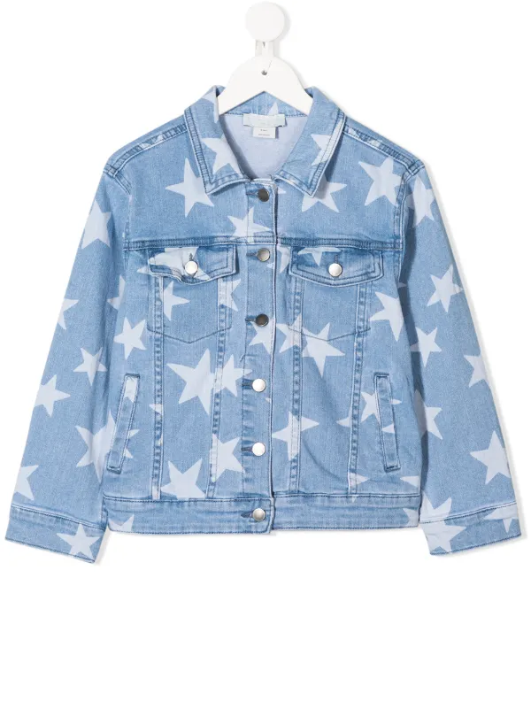 blue star denim jacket