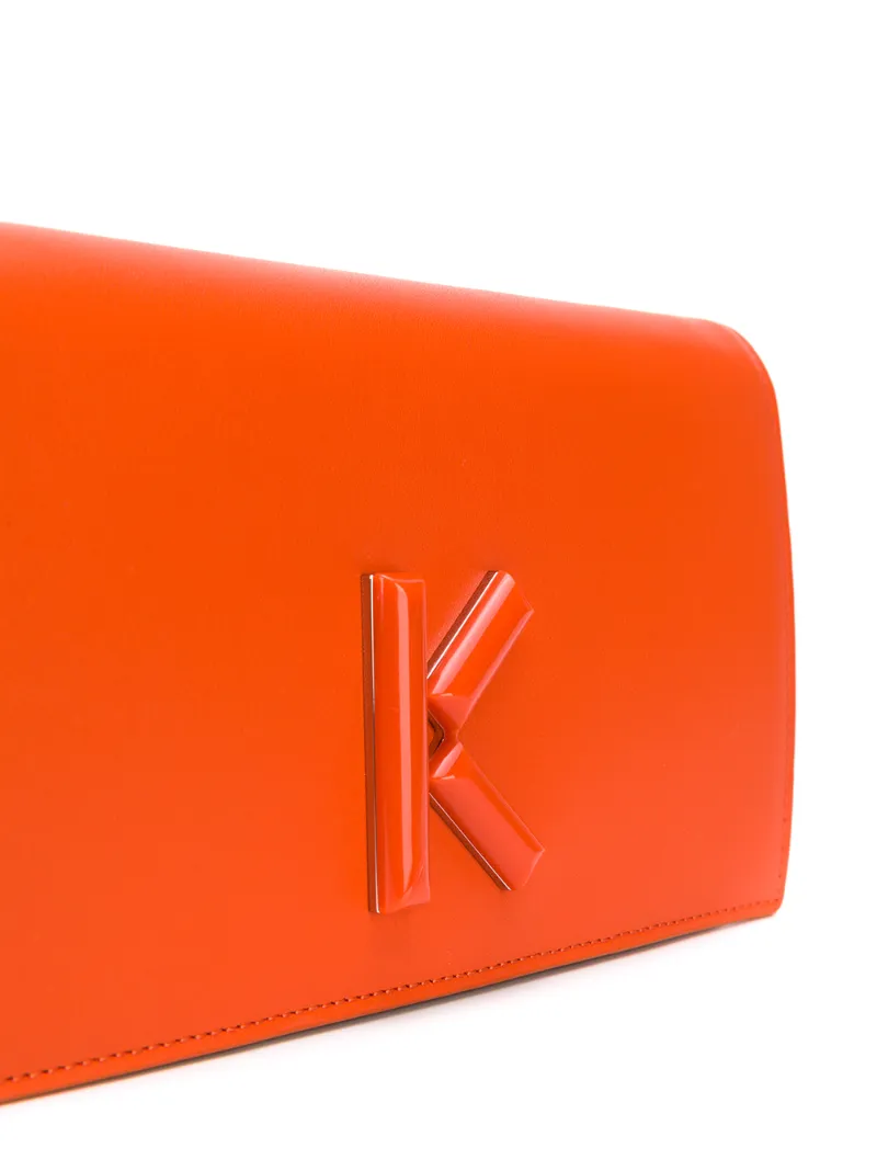 kenzo kandy logo plaque crossbody bag