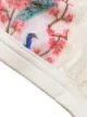 Dolci Follie peacock print triangle bra