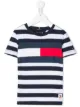 الصورة 1 من Tommy Hilfiger Junior تيشيرت مخطط برقبة دائرية