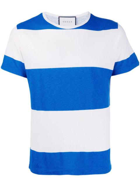 Gucci Horizontal Stripes T-shirt - Farfetch