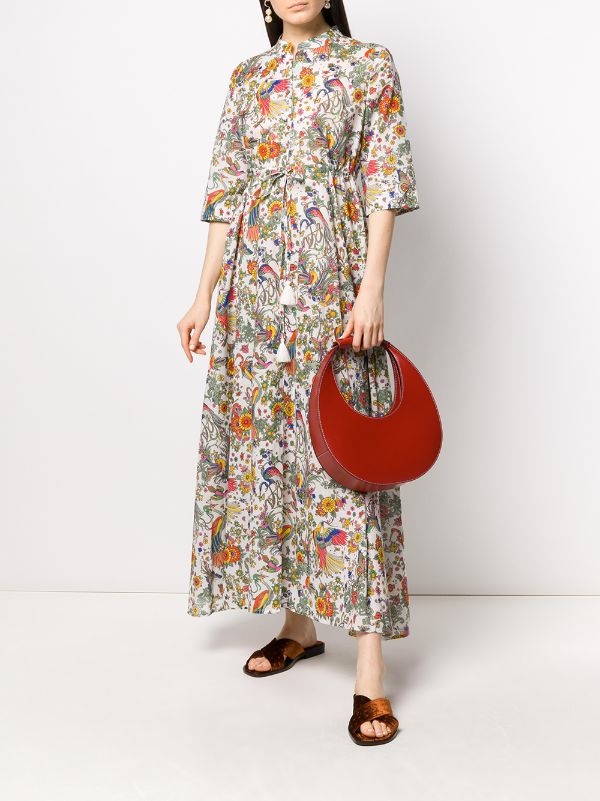 tory burch floral dress