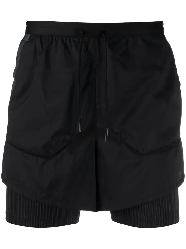 nike layered shorts