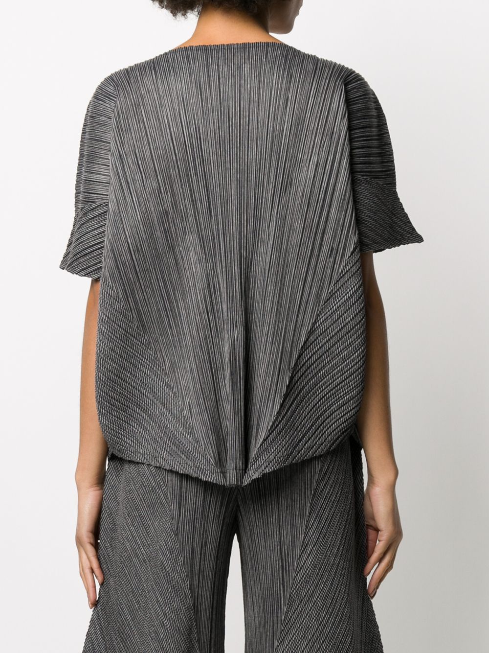 фото Pleats please issey miyake плиссированный топ-туника