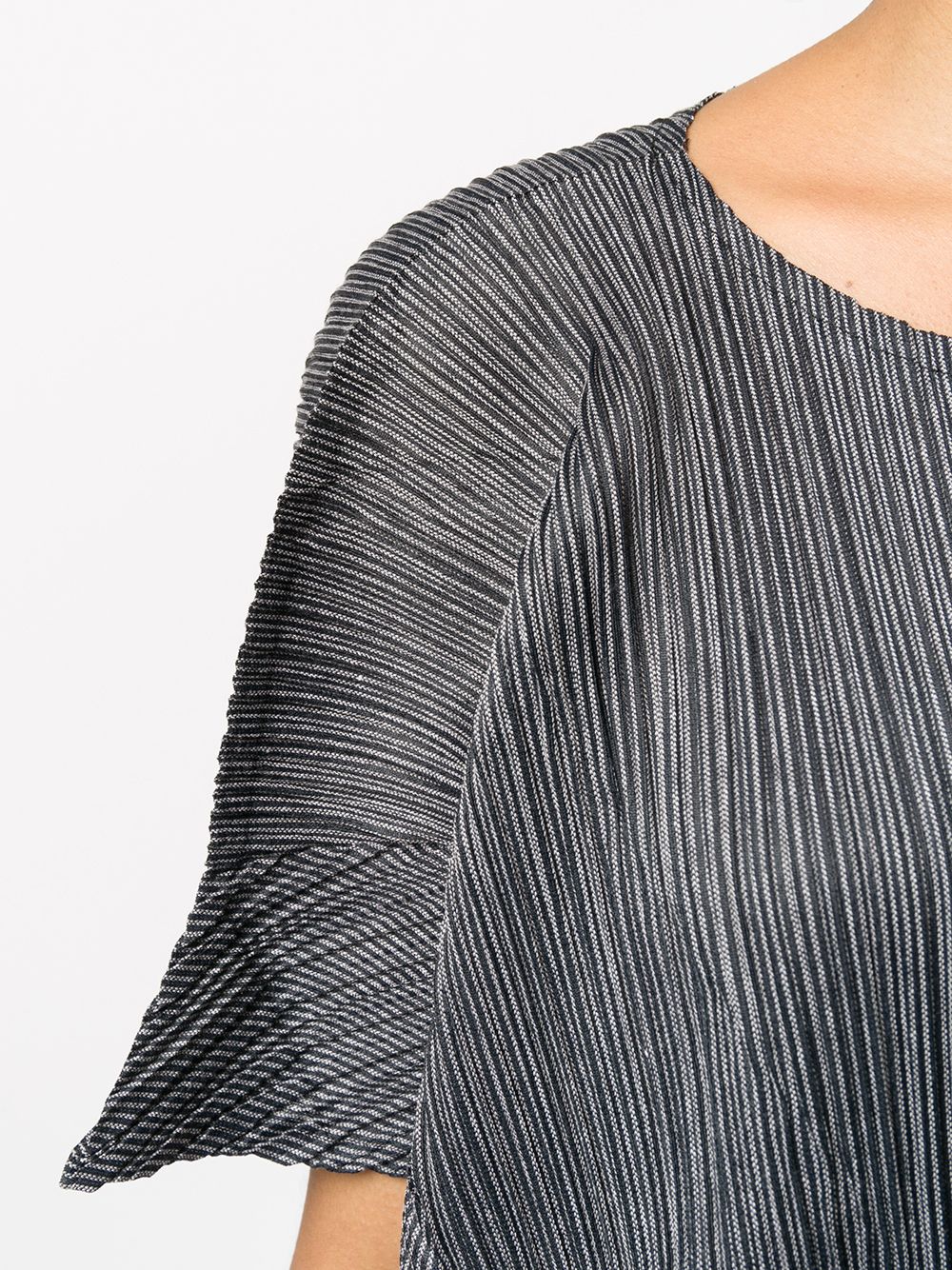 фото Pleats please issey miyake плиссированный топ-туника