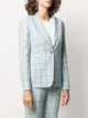 PAUL SMITH check fitted blazer