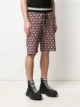 Dolce & Gabbana logo print drawstring running shorts
