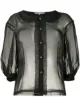 الصورة 1 من Comme Des Garçons Comme Des Garçons قميص شفاف بأكمام 3/4