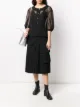 الصورة 2 من Comme Des Garçons Comme Des Garçons قميص شفاف بأكمام 3/4