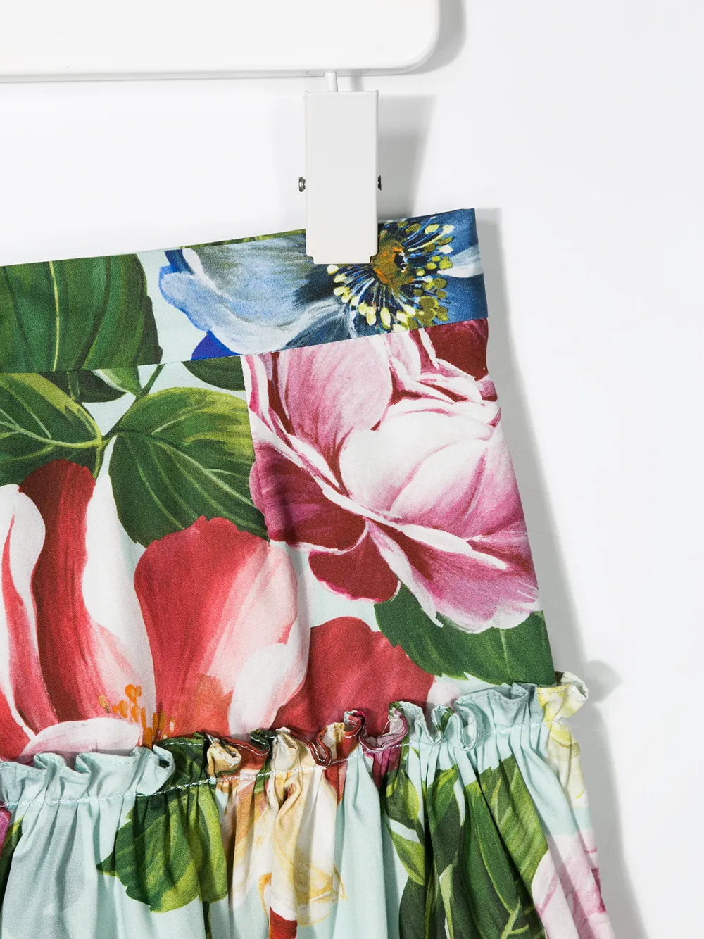Dolce & Gabbana Kids floral-print tiered gathered skirt | Skirts | Image 3