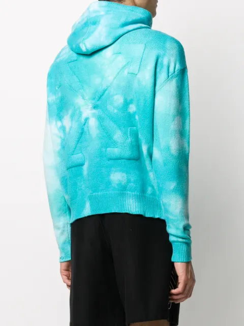 off white tie dye jacket