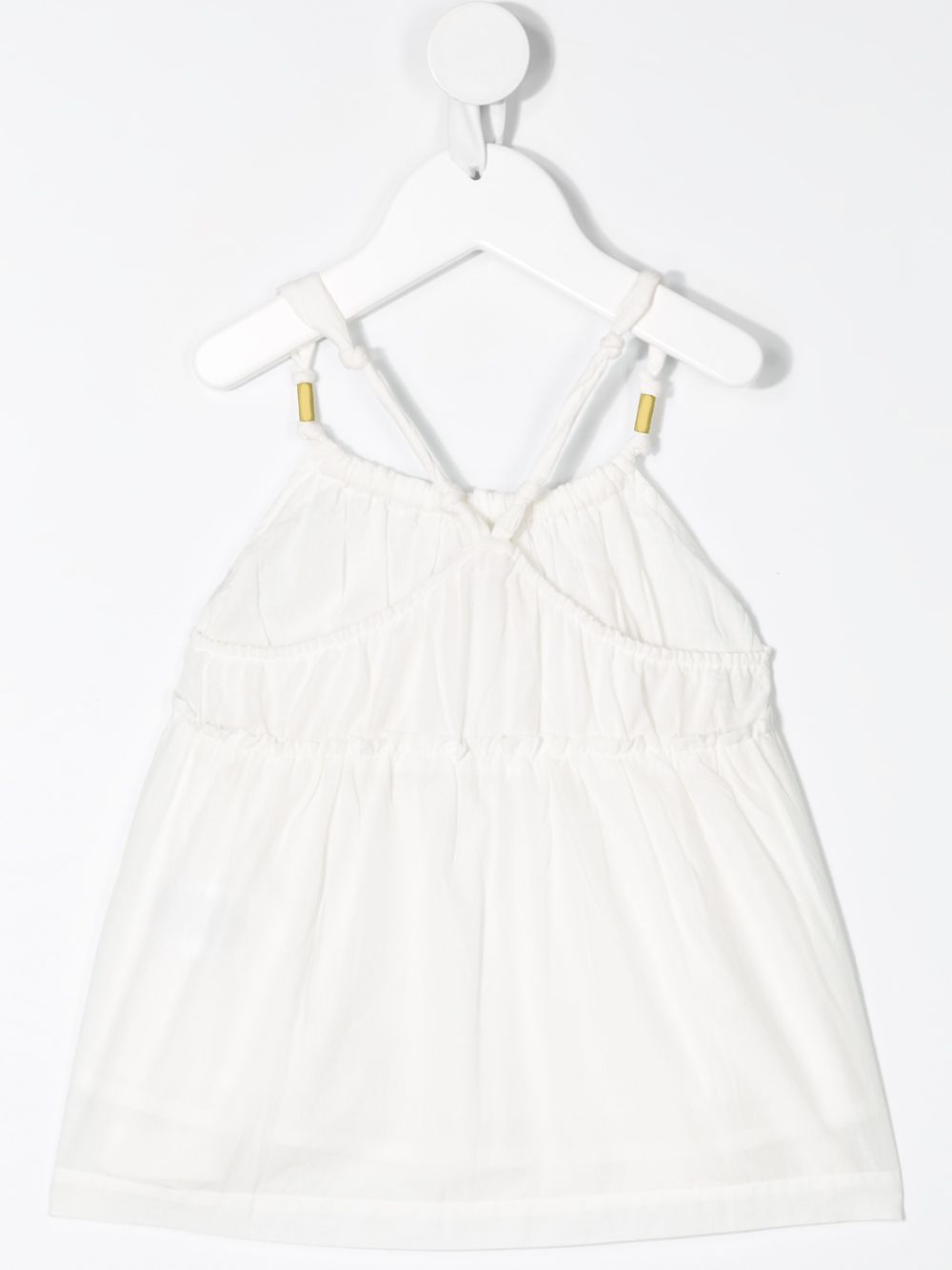 фото Chloé kids расклешенное платье мини