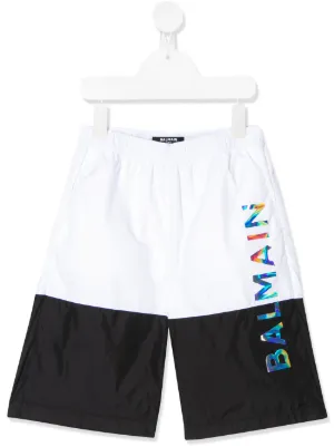 Zwembroeken van Balmain Kids Designermode voor kinderen Tops van Balmain Kids Designermode voor kinderen Farfetch