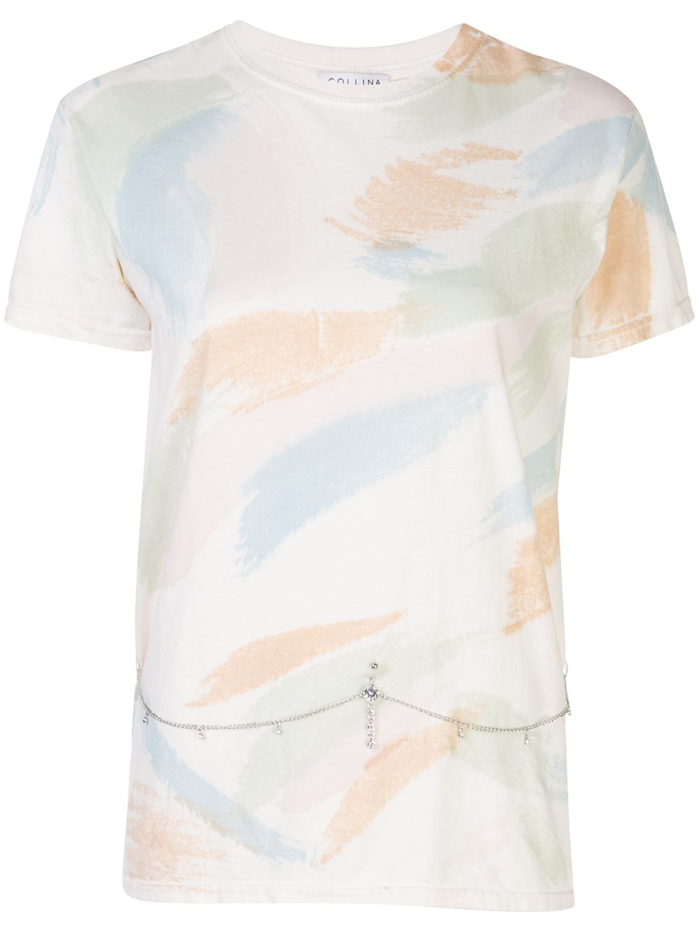 фото Collina strada embellished abstract t-shirt