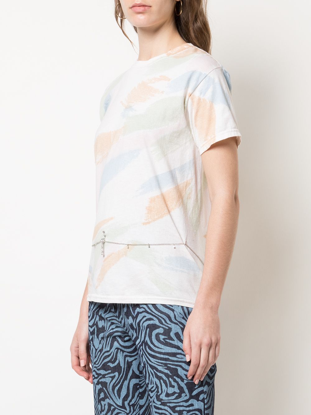 фото Collina strada embellished abstract t-shirt