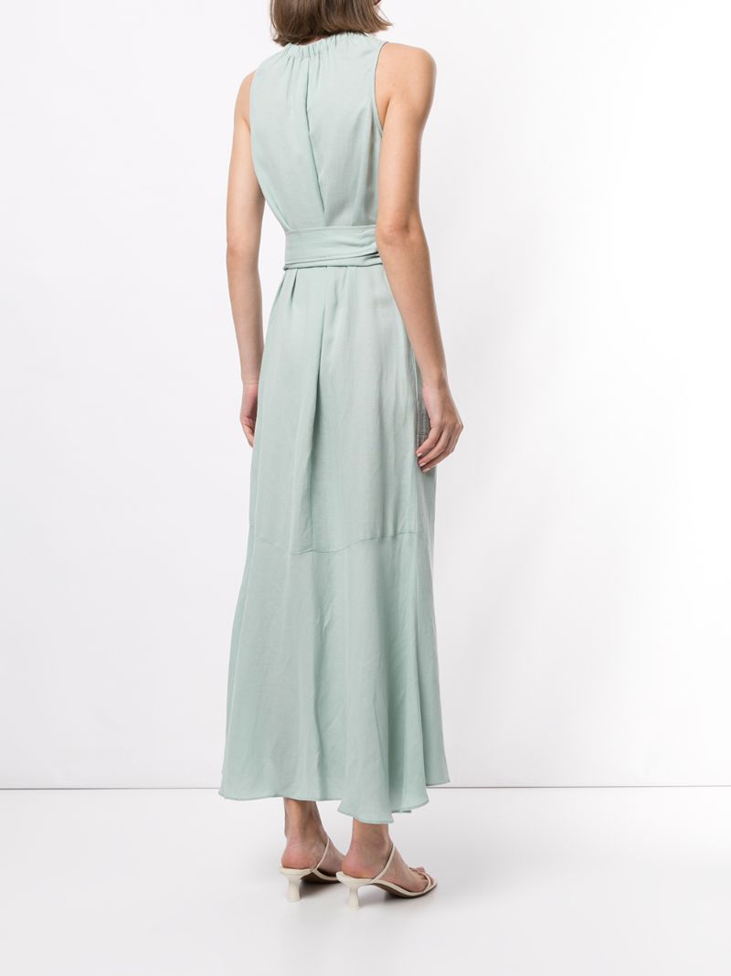 GINGER & SMART MEMOIR SLEEVELESS MAXI DRESS 