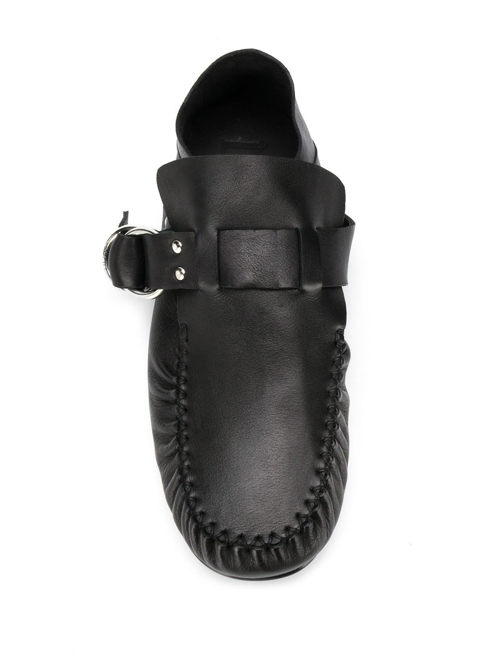 фото Loewe collapsible-heel loafers