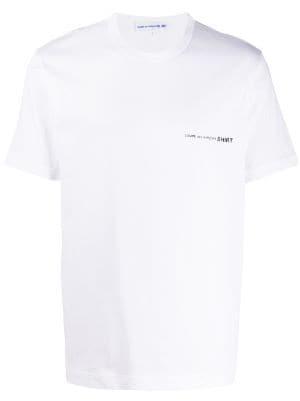 comme des garons t shirt homme brun