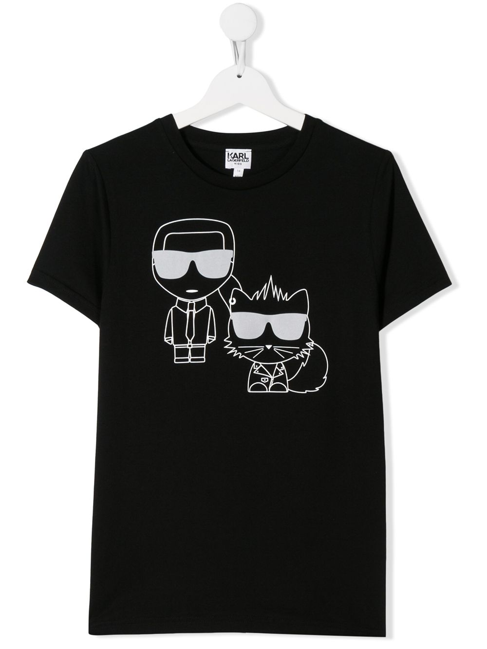 KARL LAGERFELD TEEN KARL AND CHOUPETTE T-SHIRT