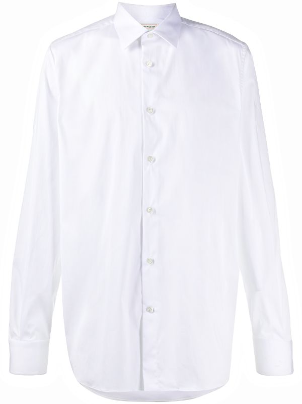 cheap white collared shirts