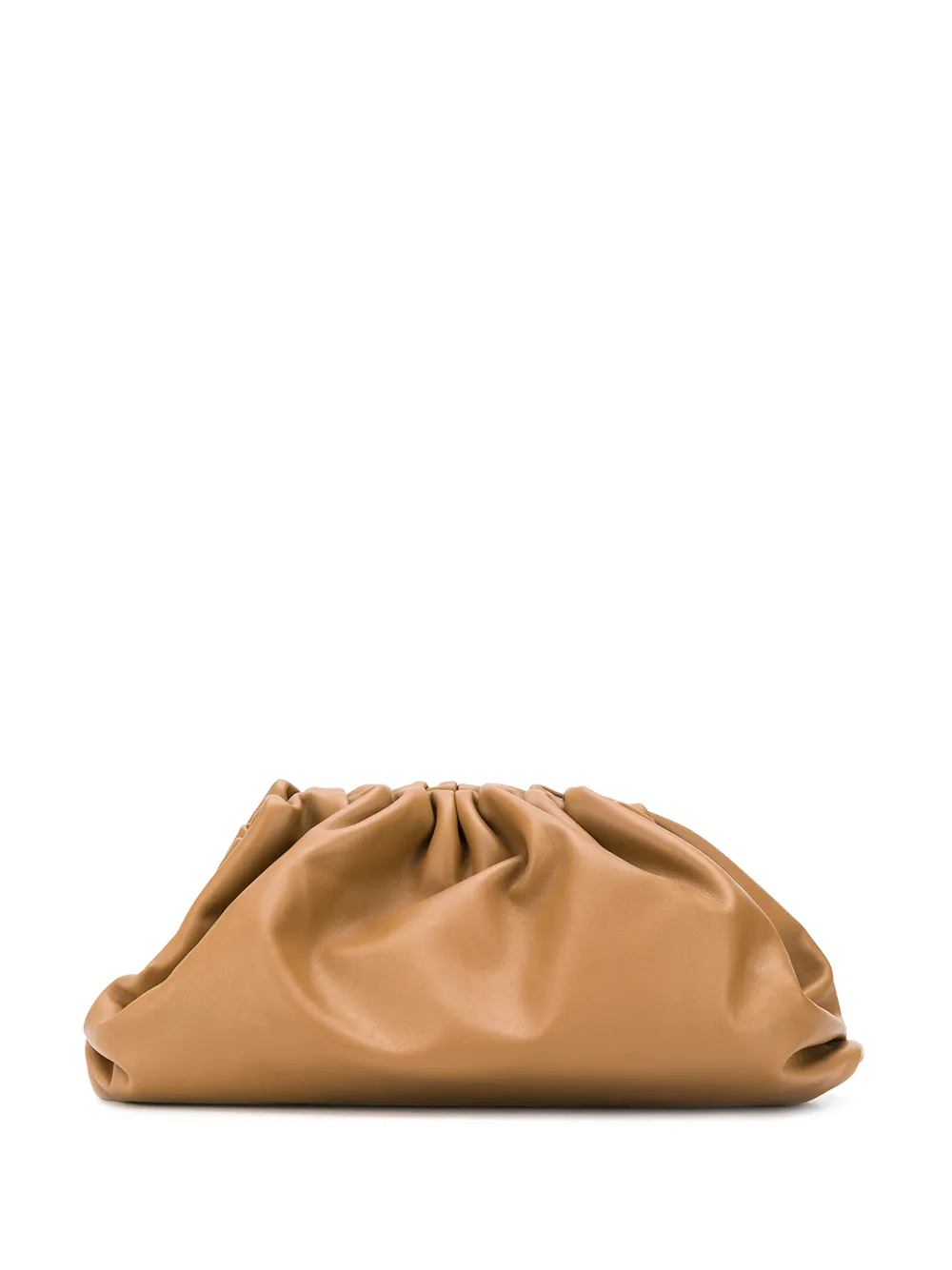 Bottega Veneta The Pouch Clutch In Brown