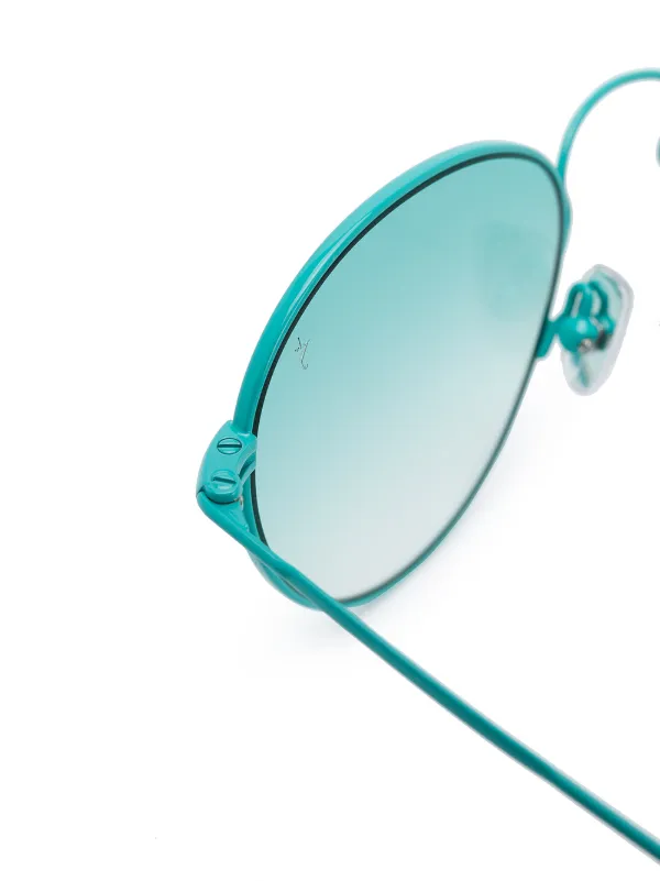 Eyepetizer Julien sunglasses from Italy NEW! EYEPETIZER Julien steel round sunglasses col. C.1-21 silver  main image 2