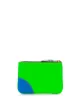 Image 2 of Comme Des Garçons Wallet colour-block logo wallet