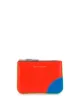 Image 1 of Comme Des Garçons Wallet colour-block logo wallet
