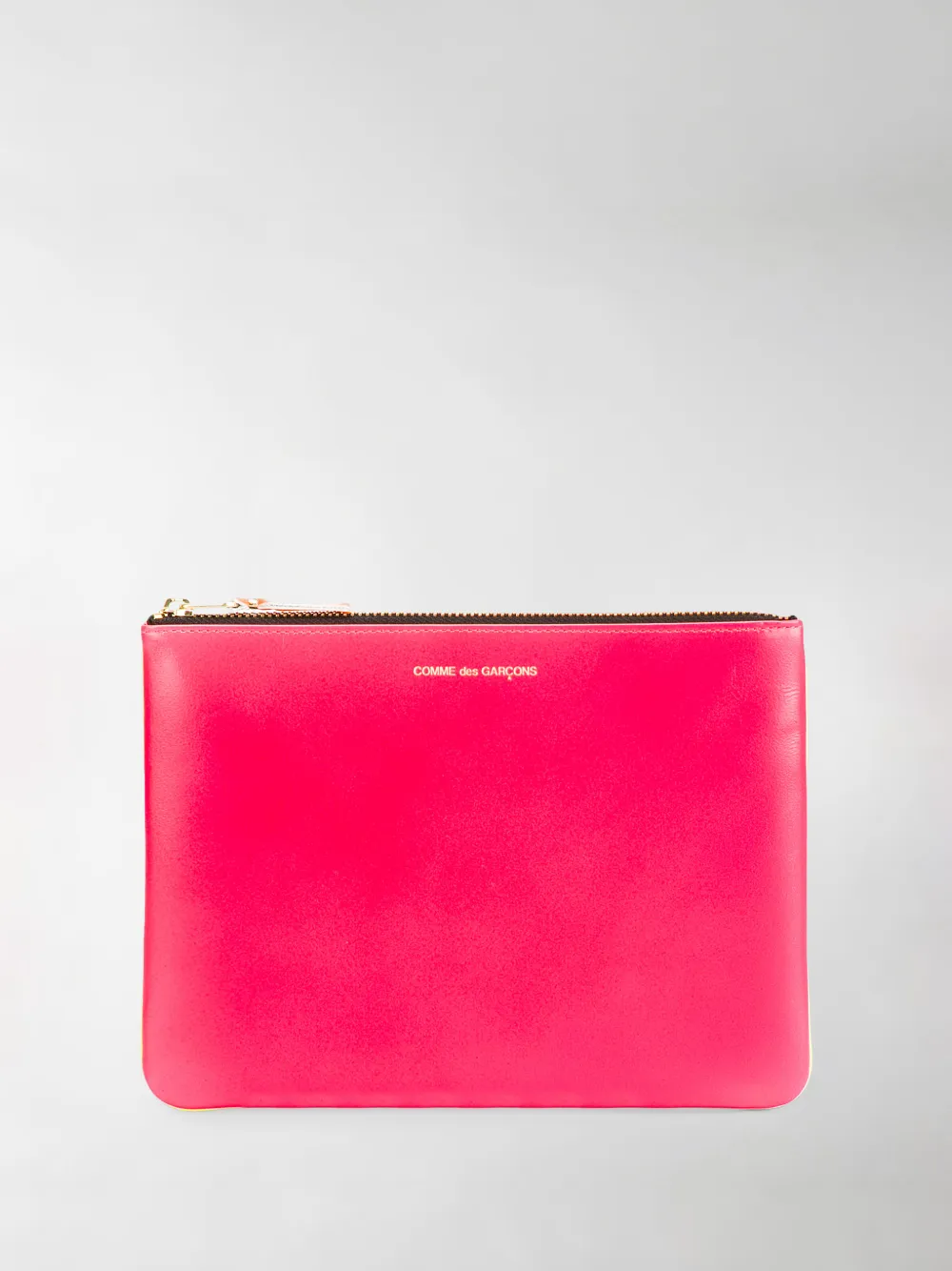 Image of Comme Des Garçons Wallet colour-block zipped wallet