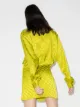 The Attico jacquard shirt dress