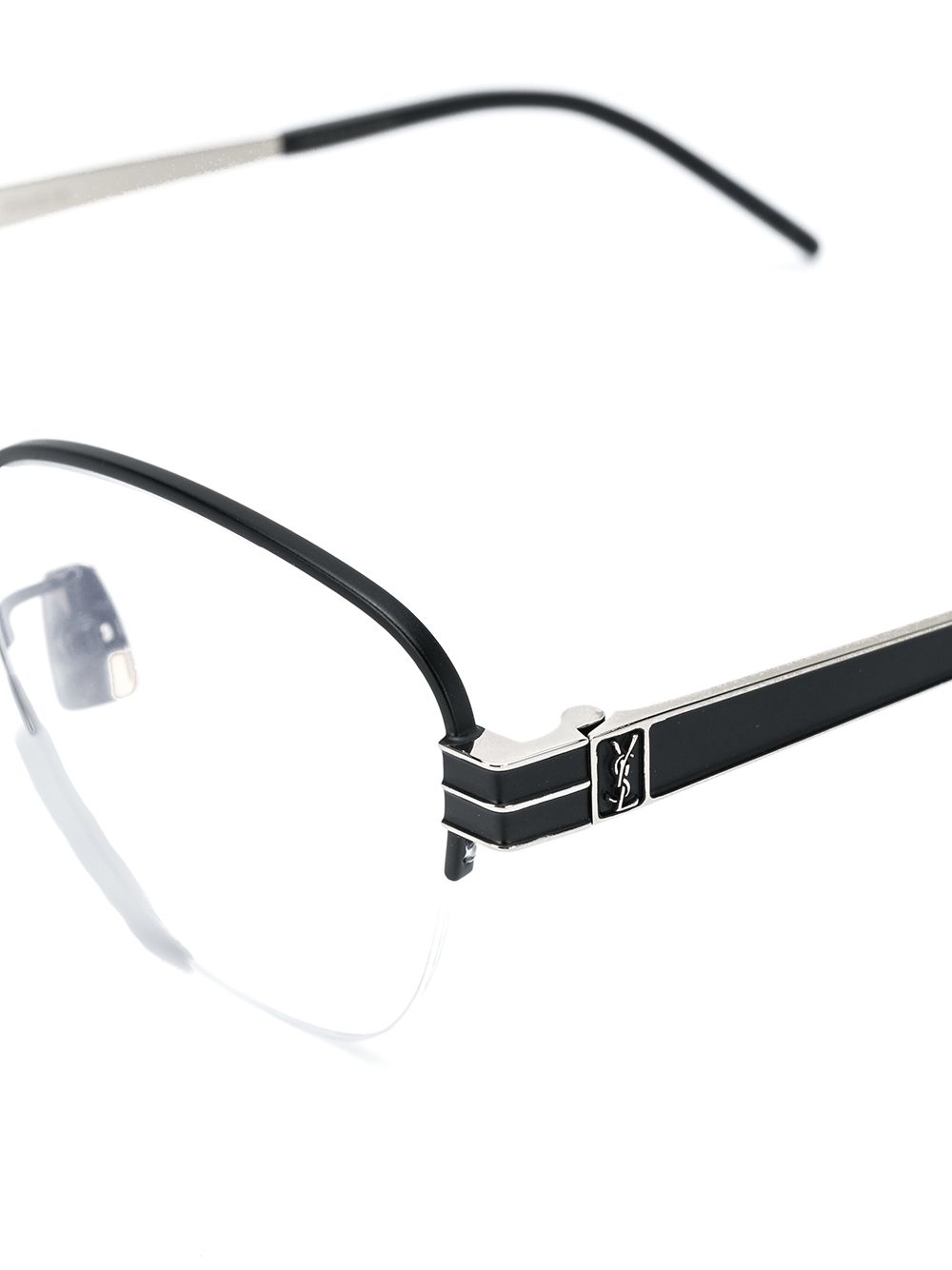 фото Saint laurent eyewear очки в овальной оправе