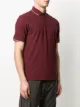 Z Zegna stripe detail cotton blend polo shirt