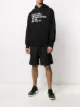 الصورة 2 من Helmut Lang هودي فضفاض بشعار الماركة