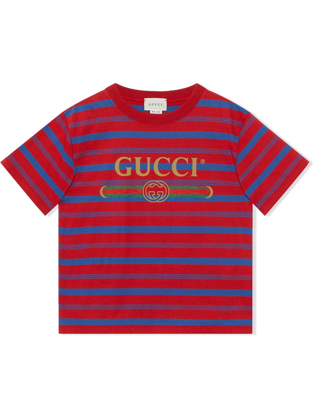 фото Gucci kids футболка с логотипом