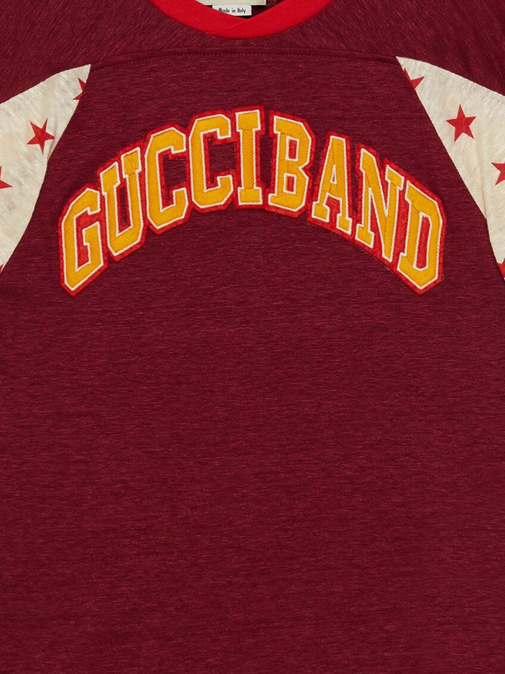 фото Gucci kids футболка с принтом gucci band