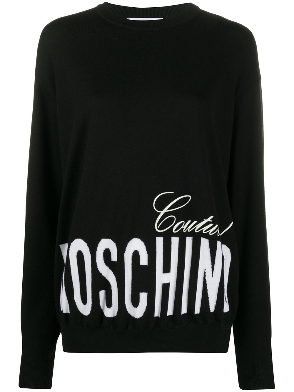 MOSCHINO PRINTED LOGO SWEATSHIRT