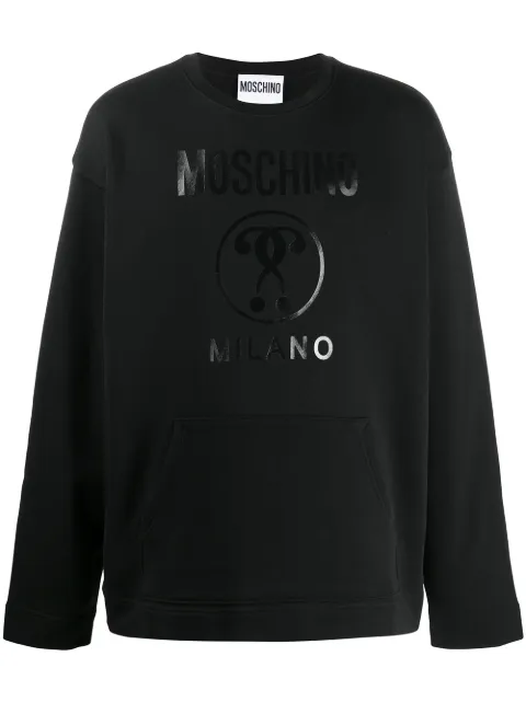 Moschino Tröja Med Frågetecken Farfetch Moschino Tröja Med Frågetecken Farfetch