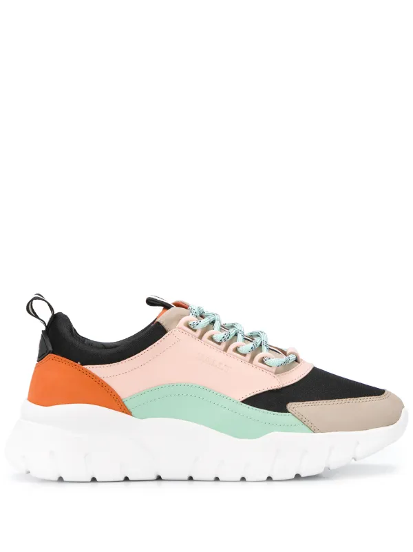 chunky heel sneakers
