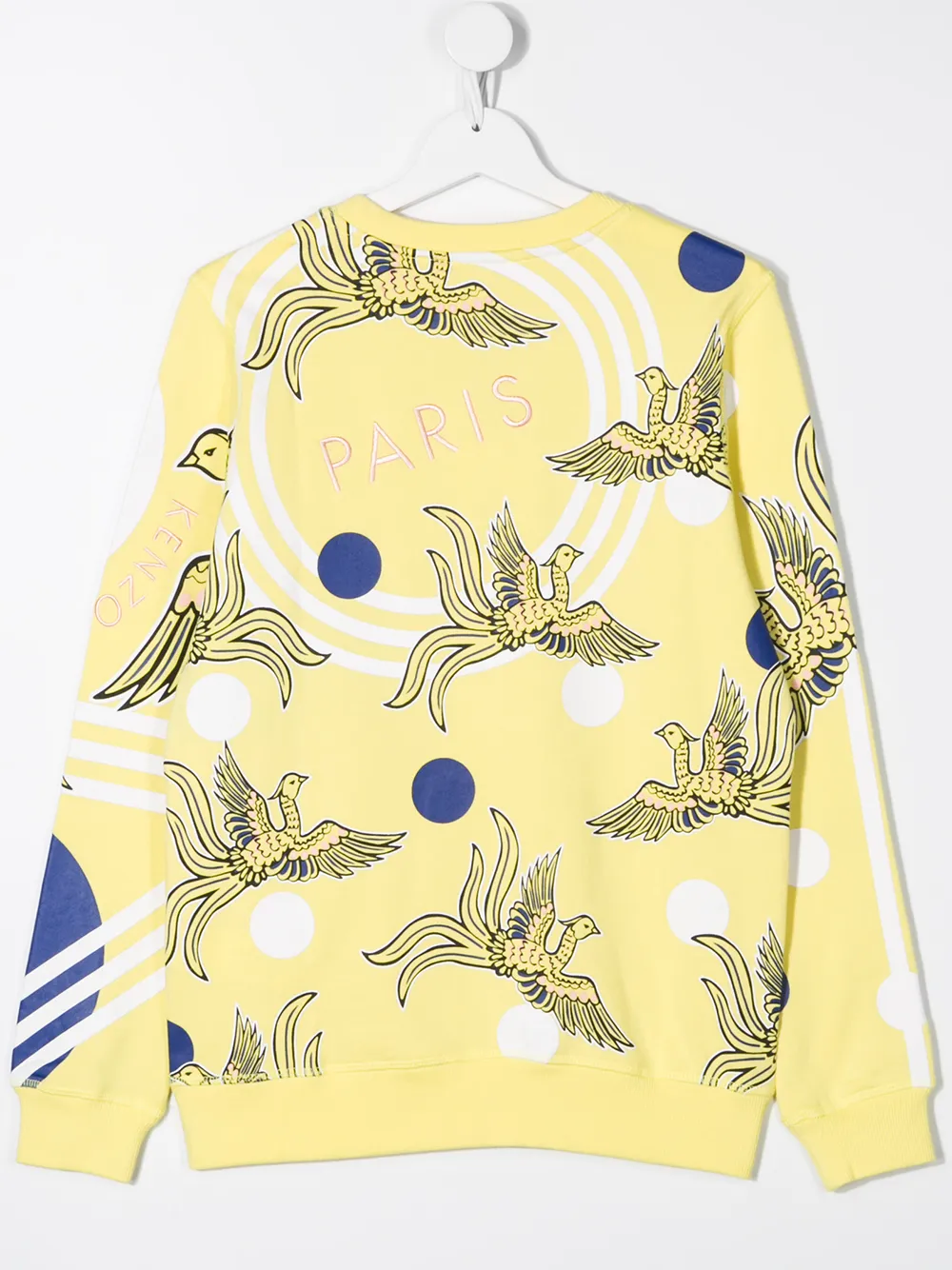 Kenzo Kids Sweater met tijgerprint Geel